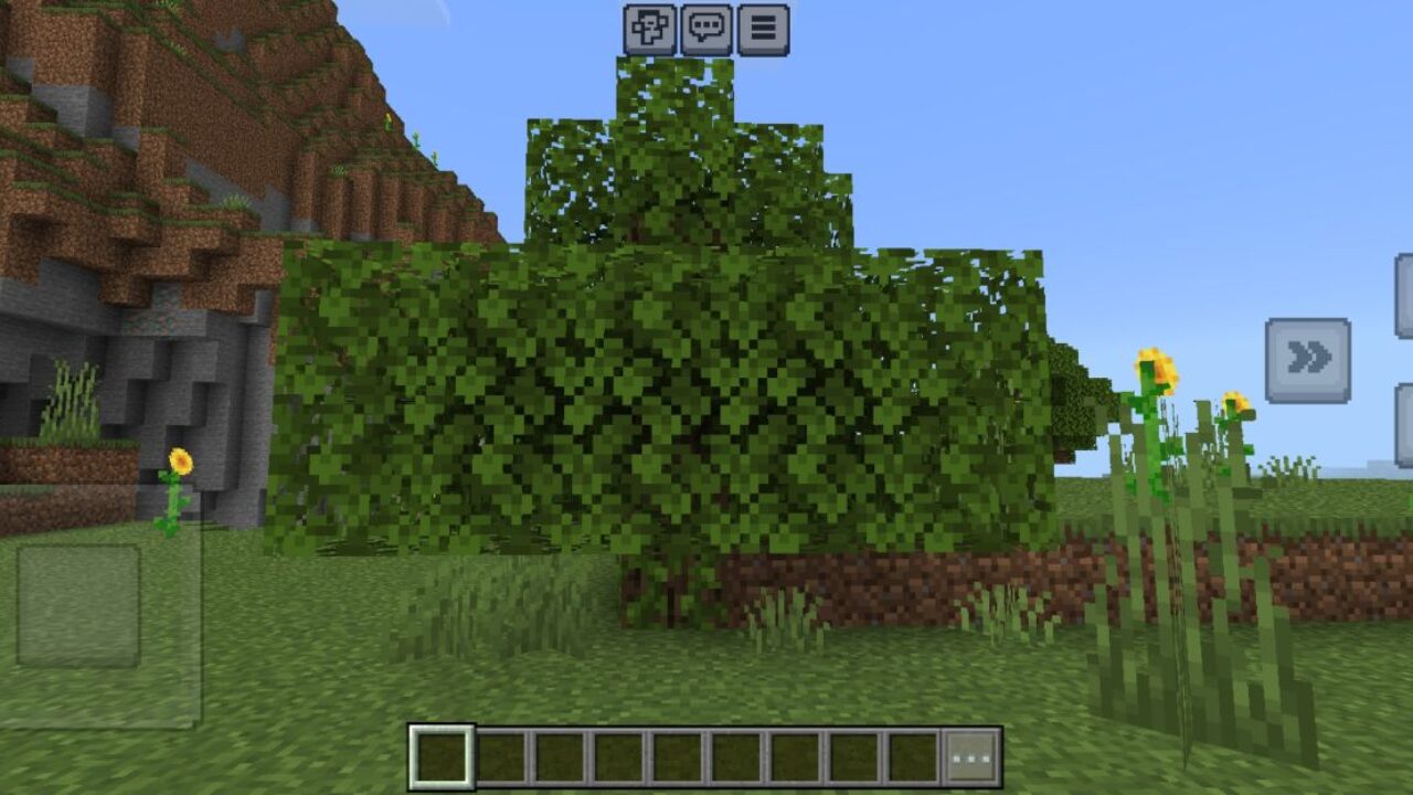 Tree from Defined PBR Texture Pack for Minecraft PE