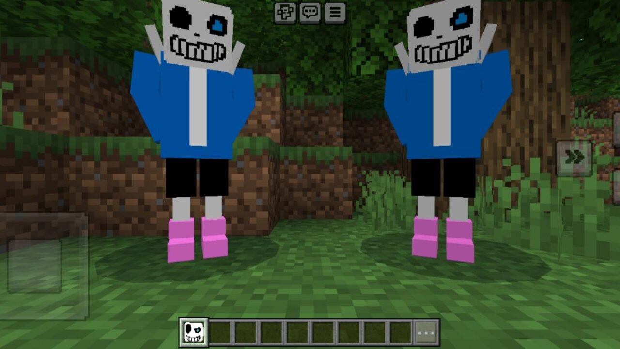 Undertale from Brother Mod for Minecraft PE