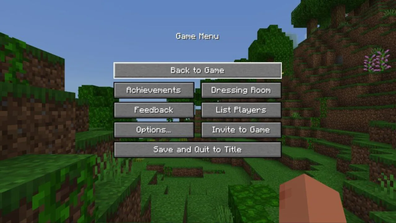 VDX Java Ui Mod for Minecraft PE