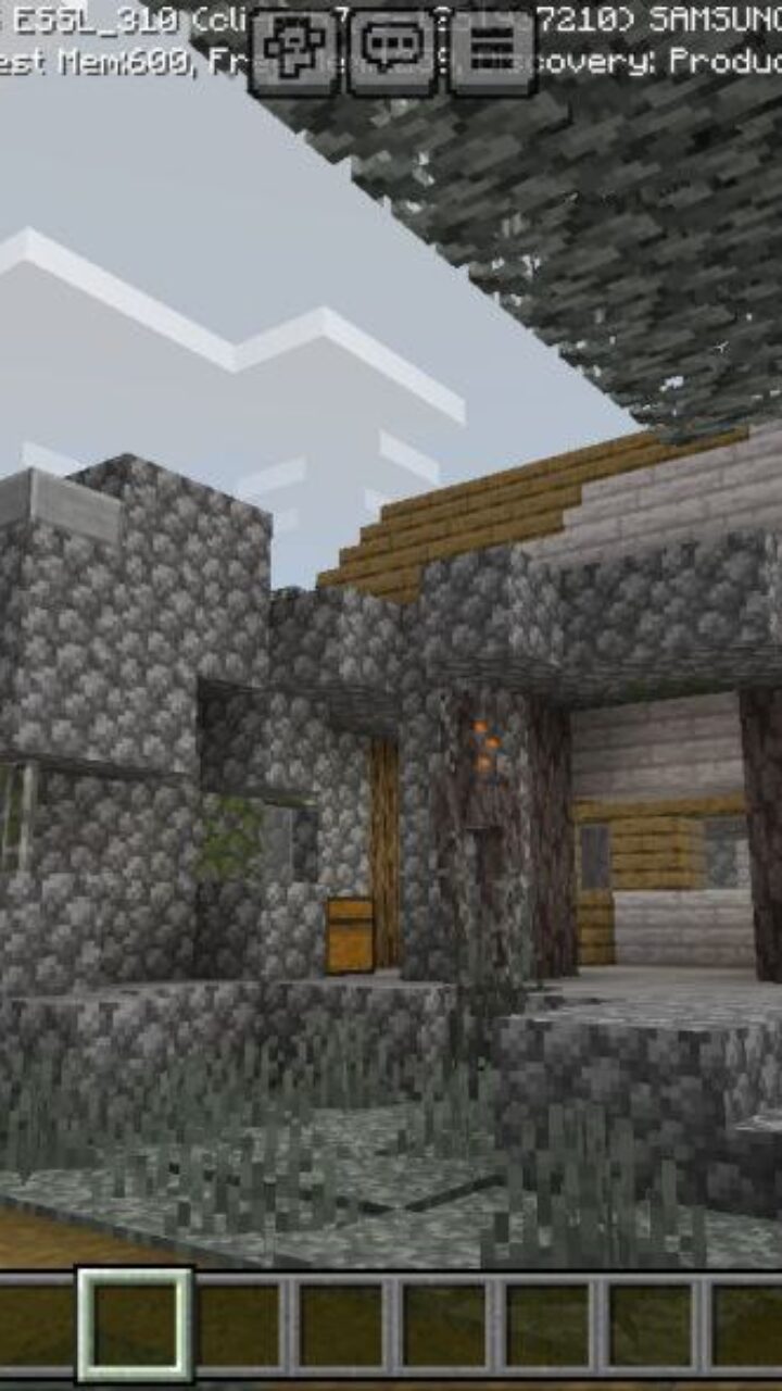 Village from Pale Garden Map for Minecraft PE