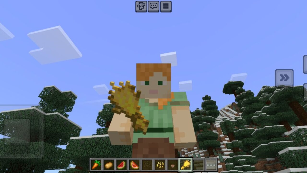 Wheat from Crops Plus Texture Pack for Minecraft PE