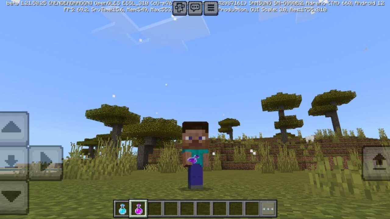 Abilities from Transform into Baby Mod for Minecraft PE