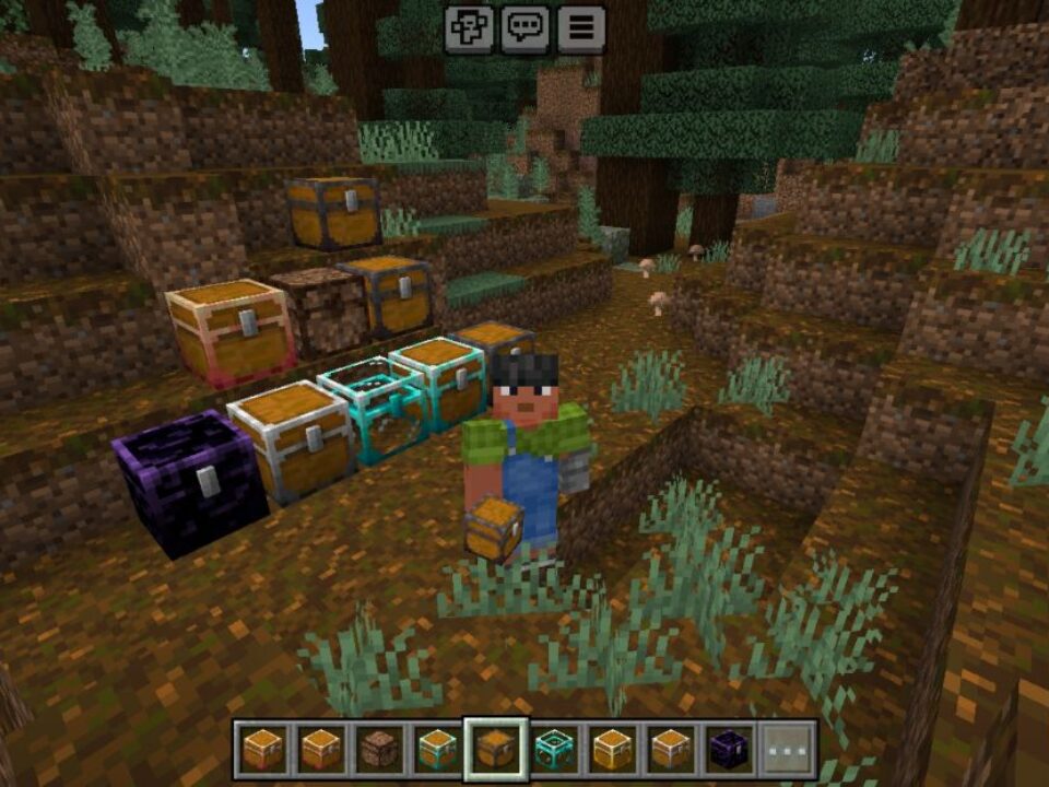 Aga Iron Chests Mod for Minecraft PE