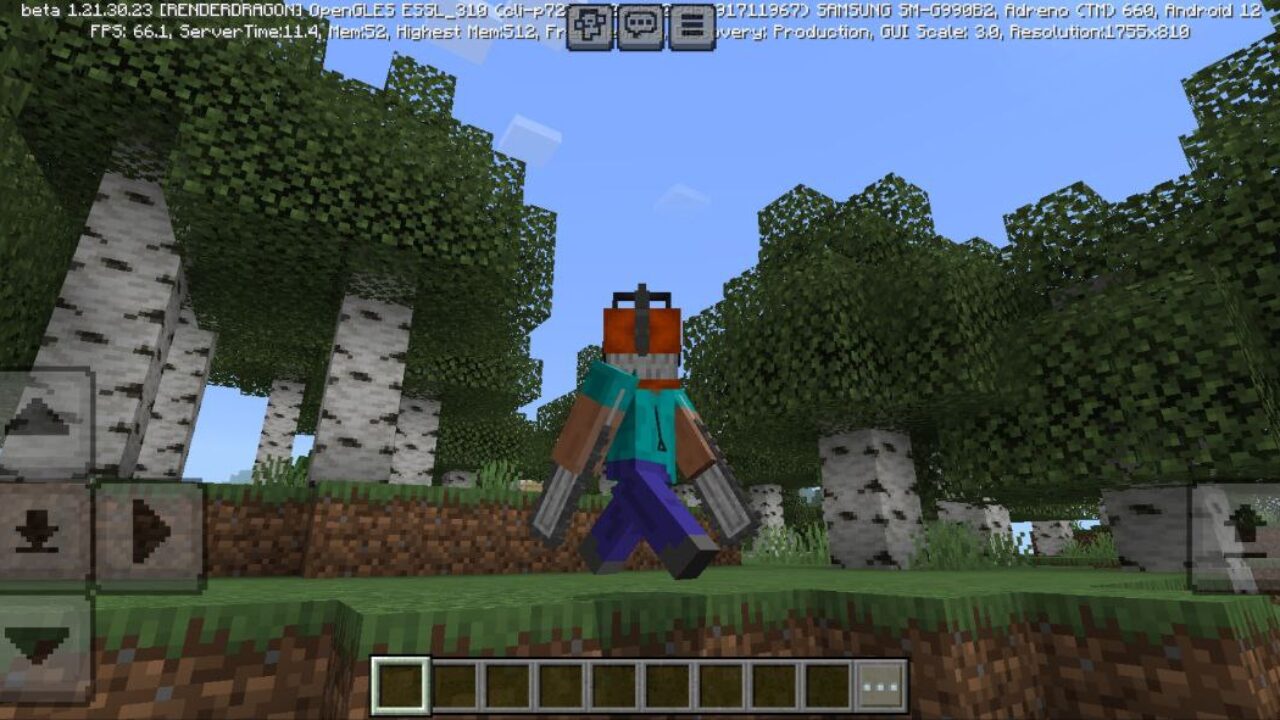 Chainsaw Man Texture Pack for Minecraft PE