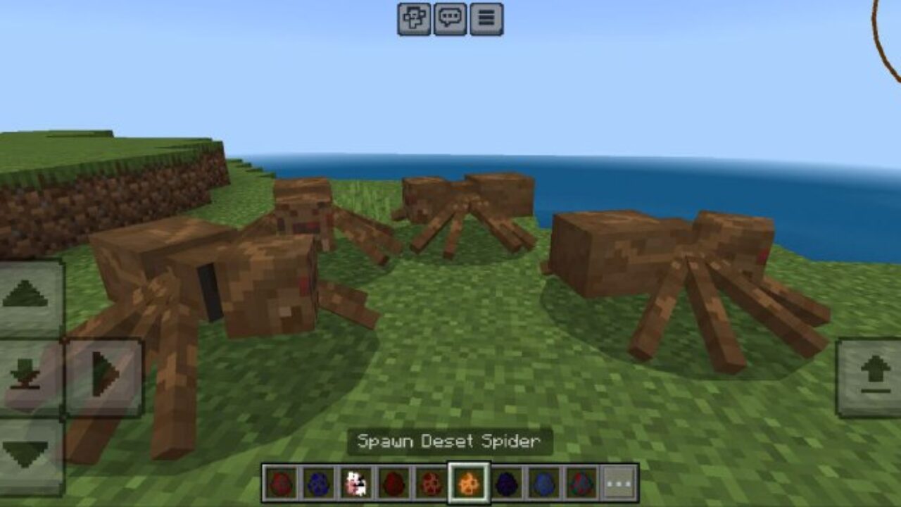 Desert from Spiders Mod for Minecraft PE