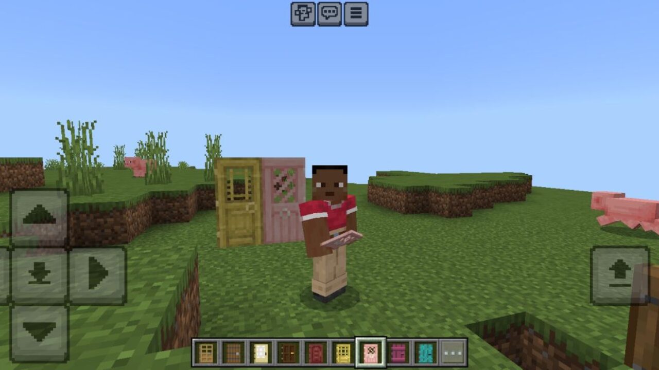 Double Doors Mod for Minecraft PE