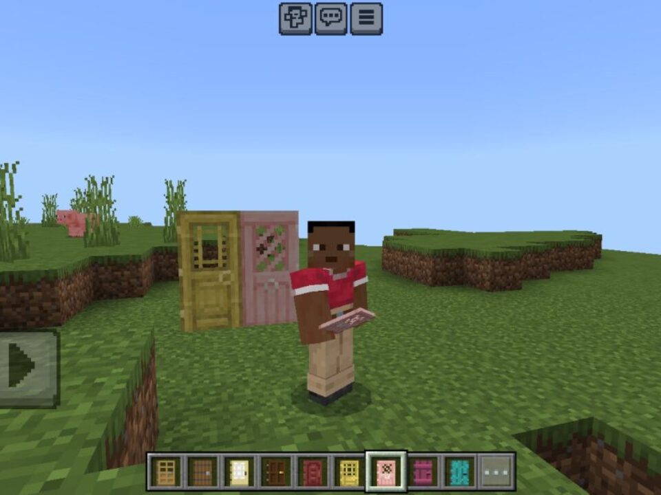 Double Doors Mod for Minecraft PE