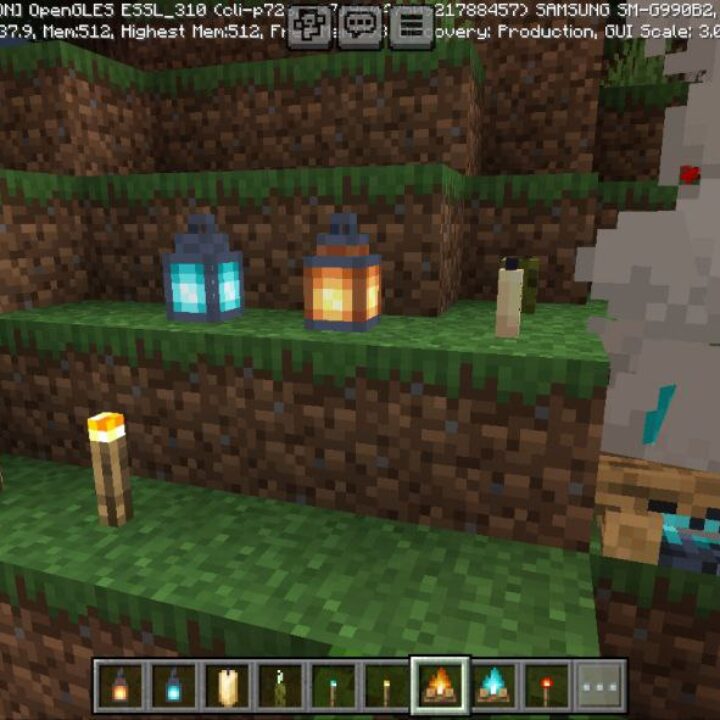 dynamic light mod mcpe