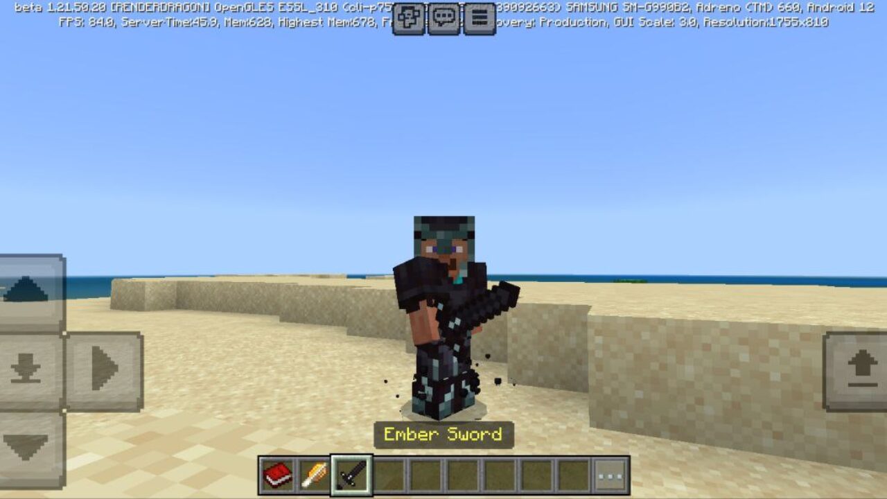 Ember from Alloys Mod for Minecraft PE