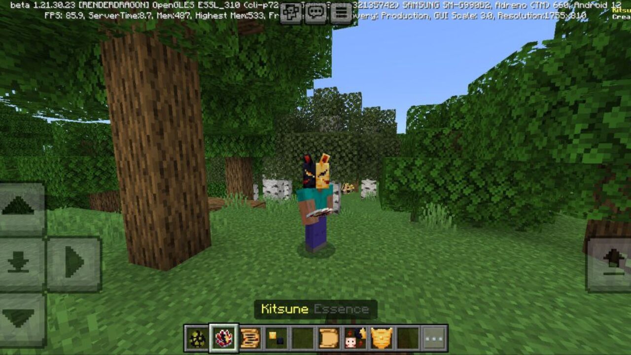 Essence from Kitsune Boss Mod for Minecraft PE