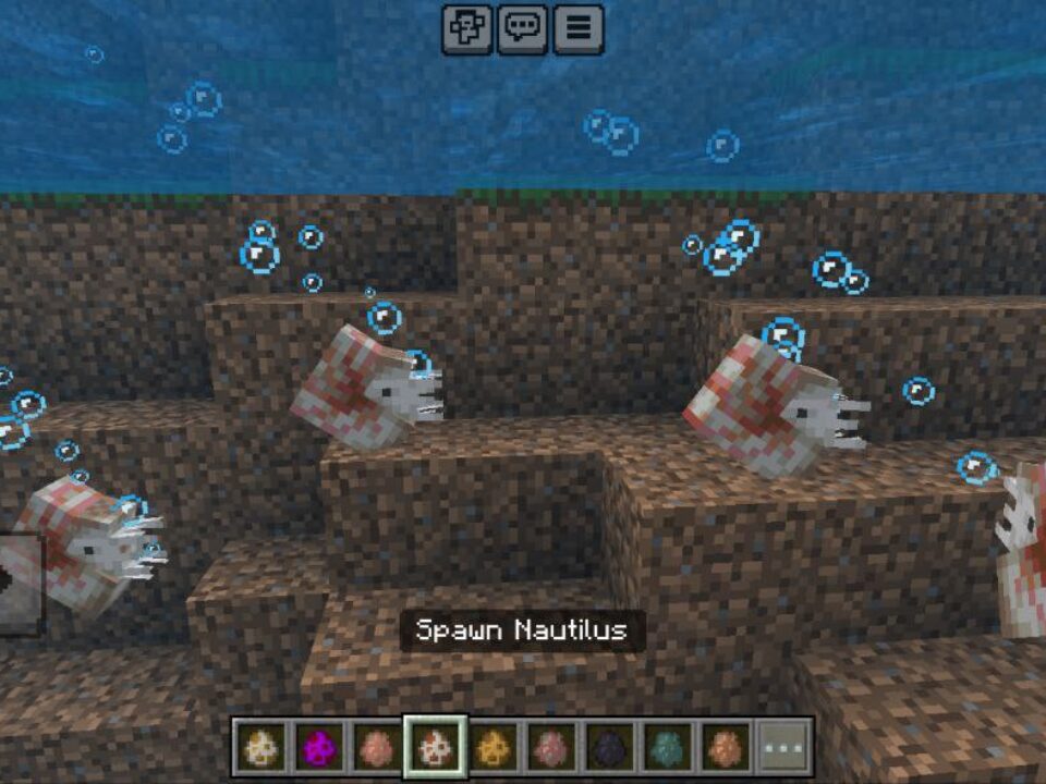 Extended Aquatic Bundle Mod for Minecraft PE