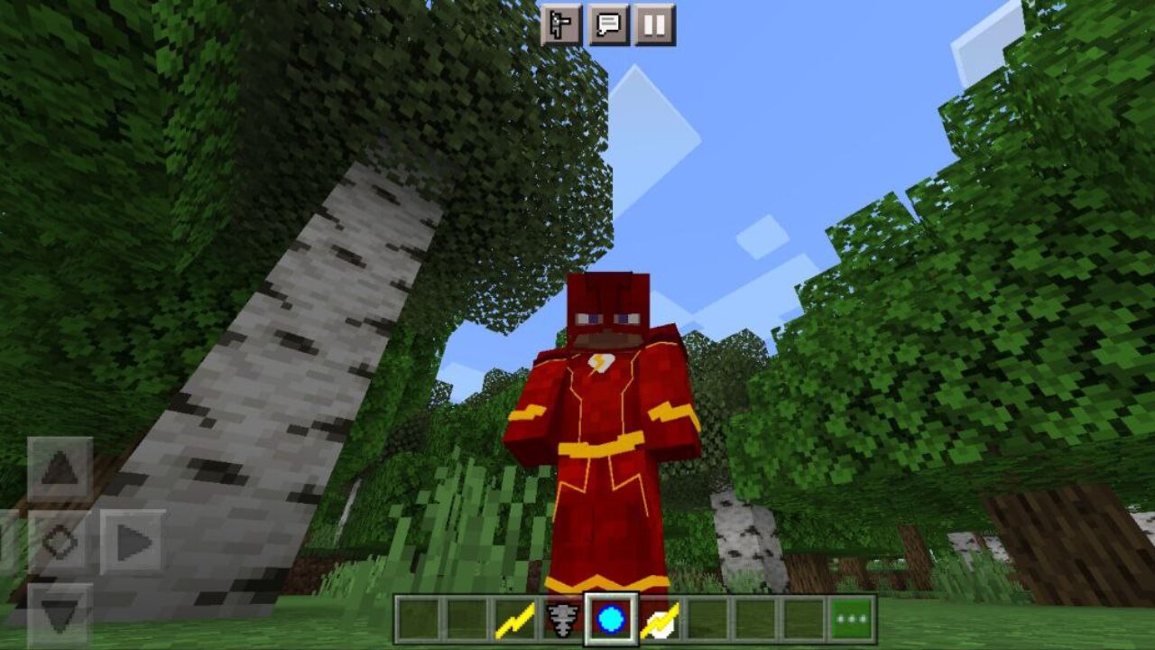 Flash from Speedster-Era Mod for Minecraft PE