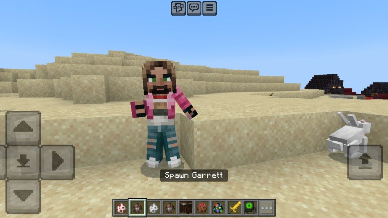 Garrett from Minecraft Movie Mod for Minecraft PE