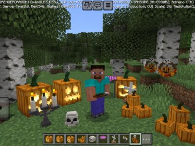 Halloween Mod for Minecraft Bedrock