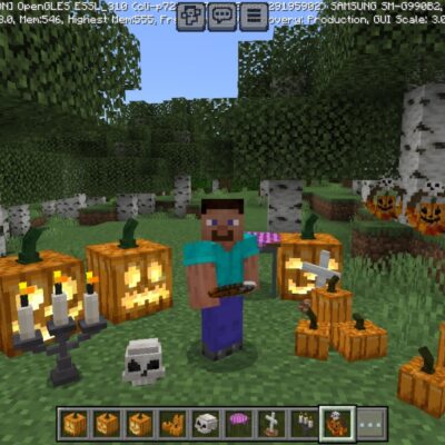 Halloween Mod for Minecraft Bedrock
