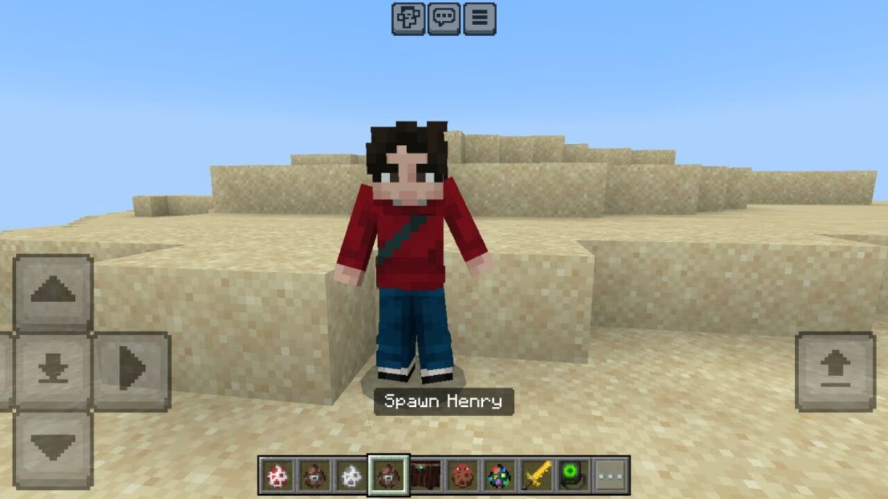 Henry from Minecraft Movie Mod for Minecraft PE