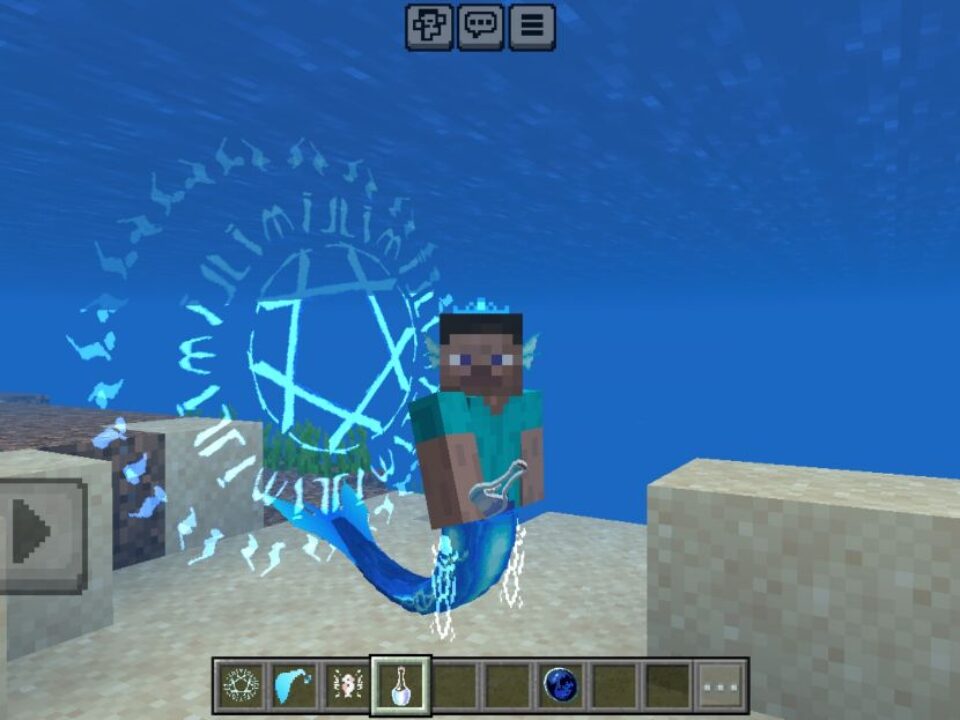 Mermaid Mod for Minecraft PE