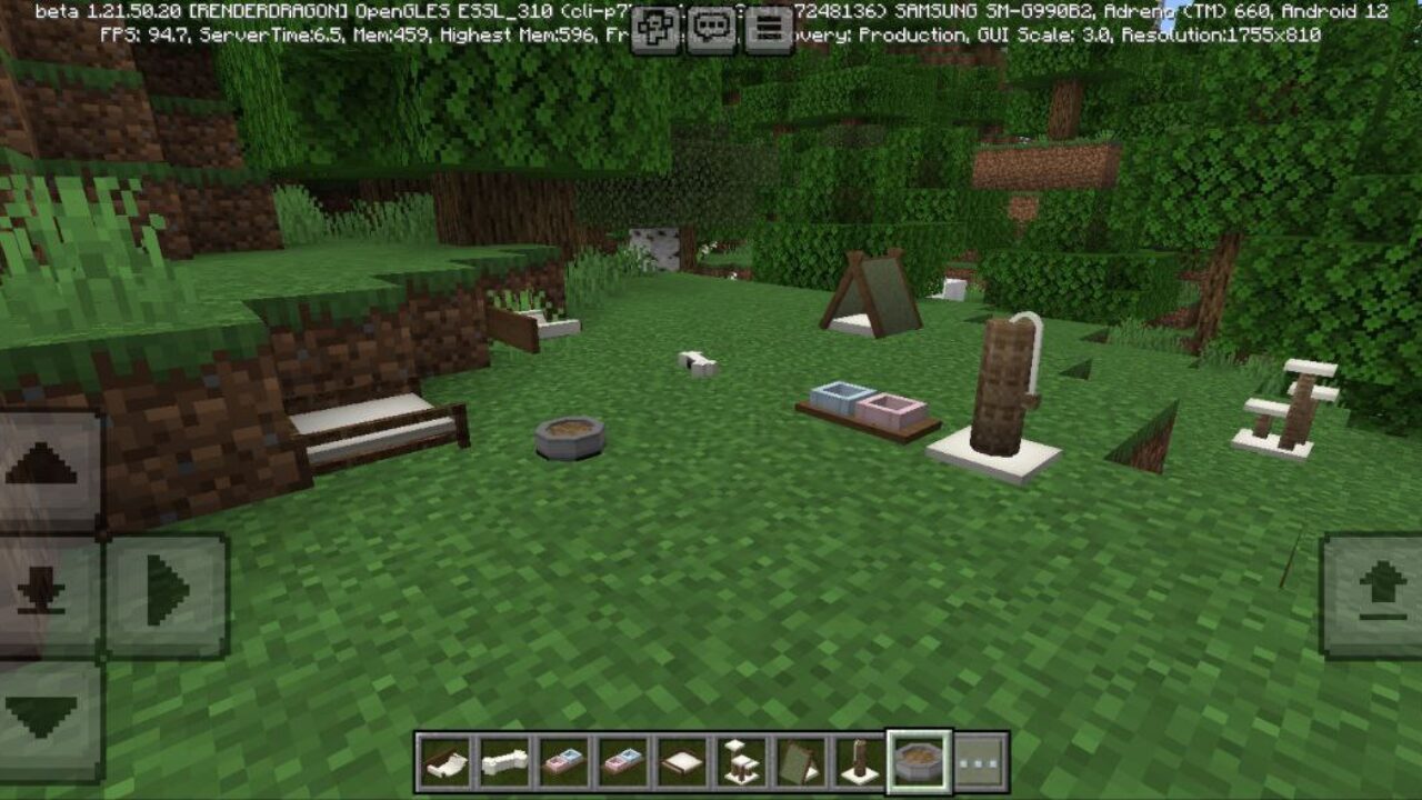 More Items from Pet Furniture Mod for Minecraft PE