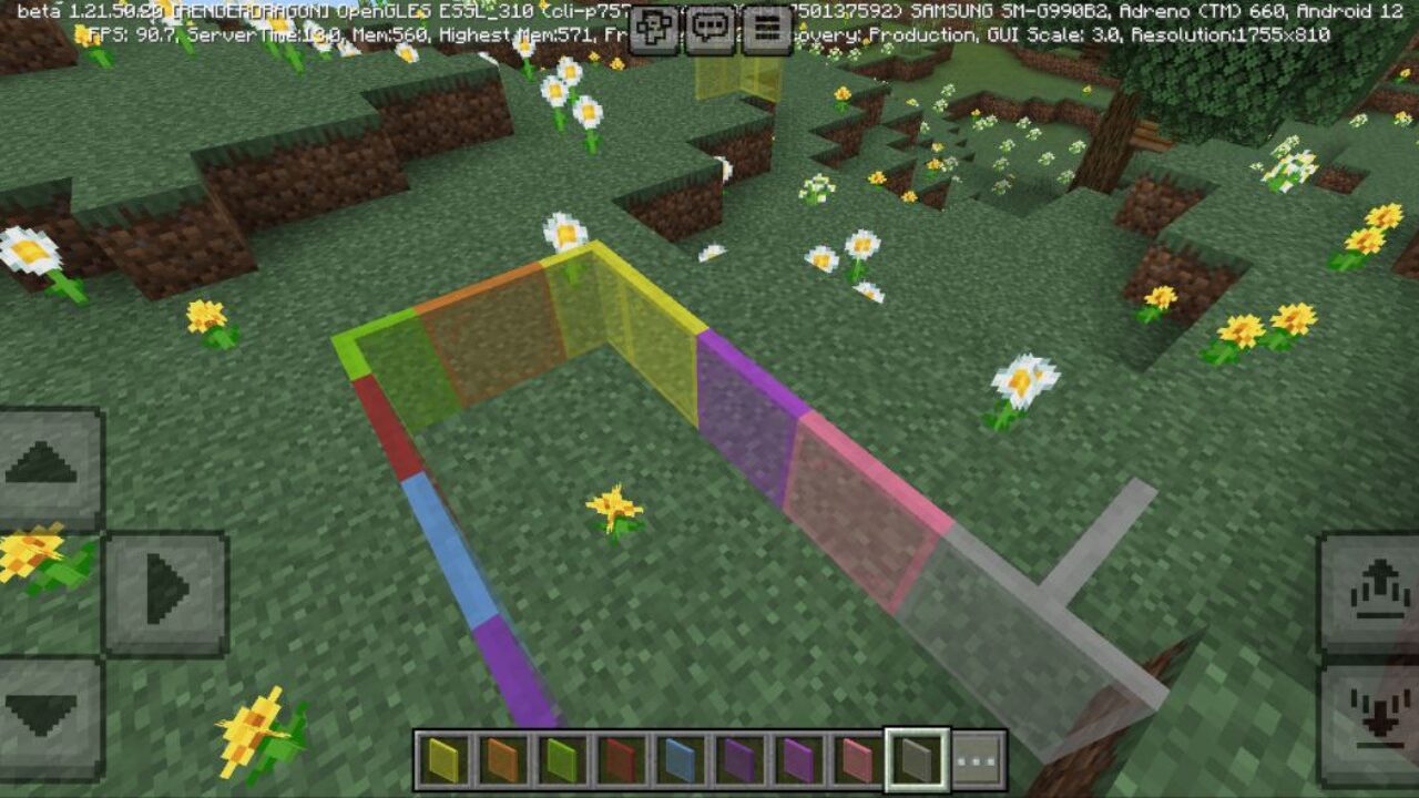 Options from Clear and Borderless Texture Pack for Minecraft PE