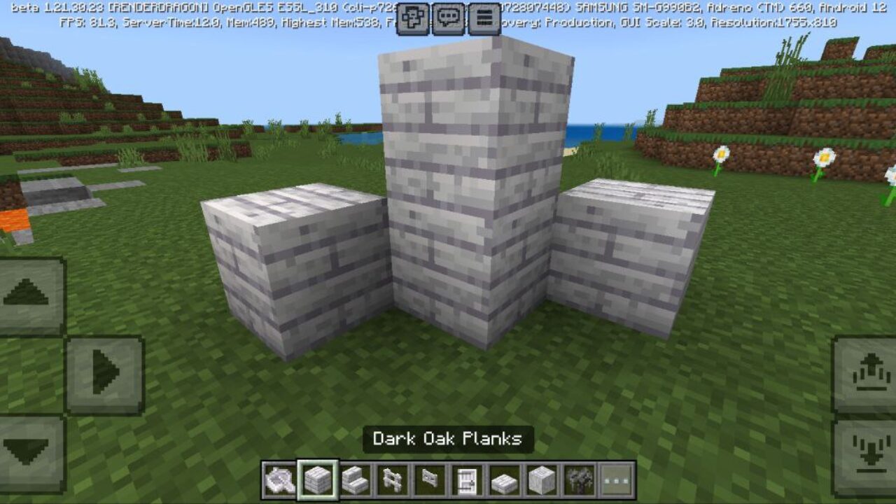 Planks from Pale Garden Texture Pack for Minecraft PE