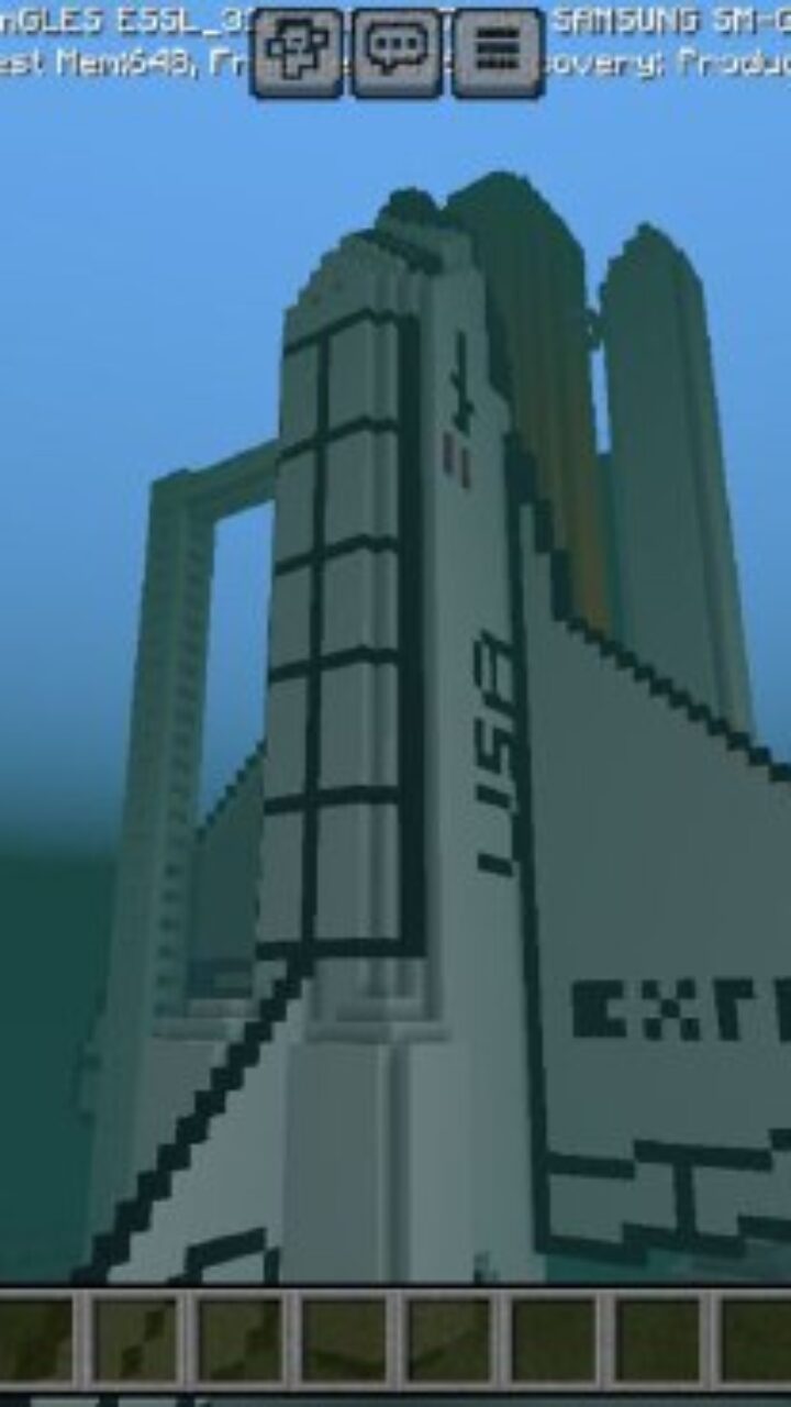 Rocket from Neptune Map for Minecraft PE