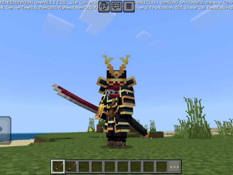 Samurai Mod for Minecraft PE