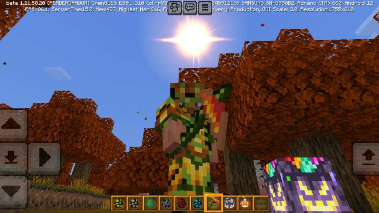 Scares of Cube Mod for Minecraft PE