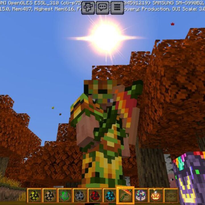 Scares of Cube Mod for Minecraft PE