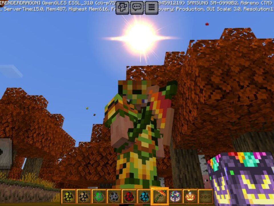 Scares of Cube Mod for Minecraft PE