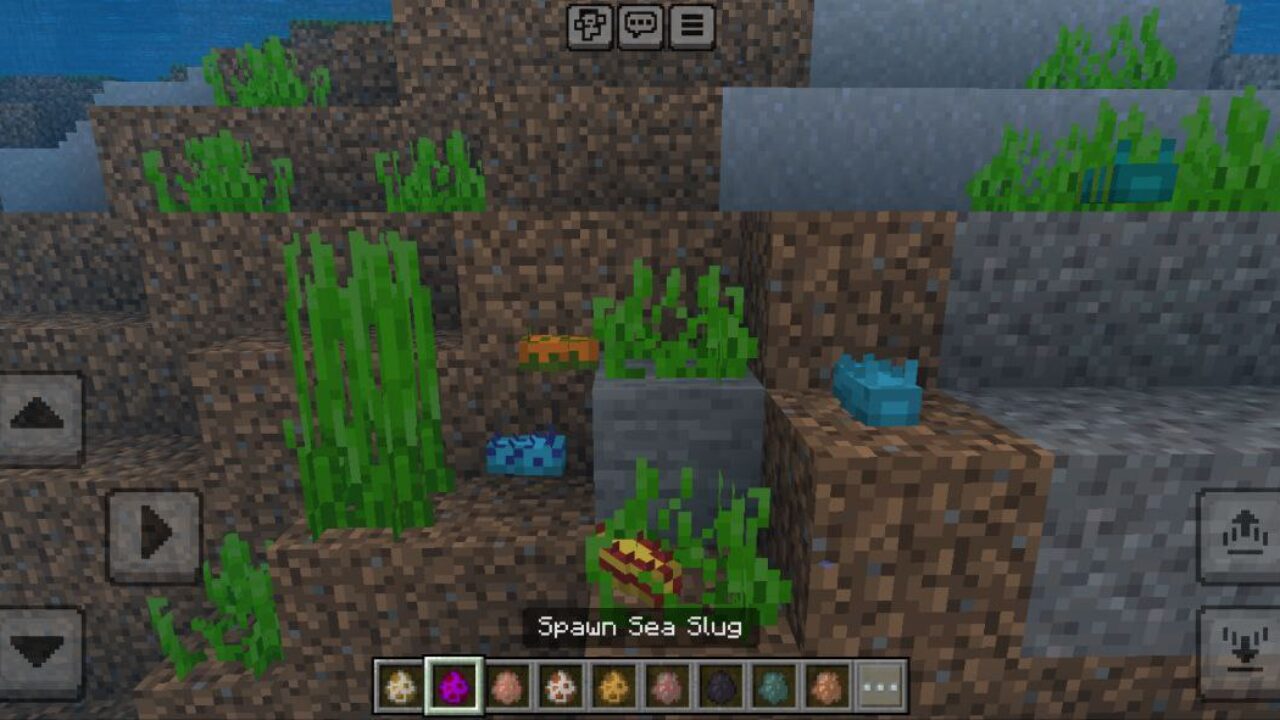 Sea Slug from Extended Aquatic Bundle Mod for Minecraft PE