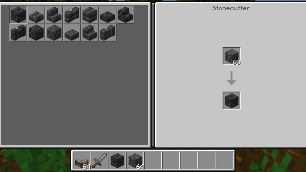 Stone from Saw Mod for Minecraft PE