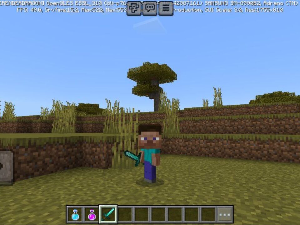 Transform into Baby Mod for Minecraft PE