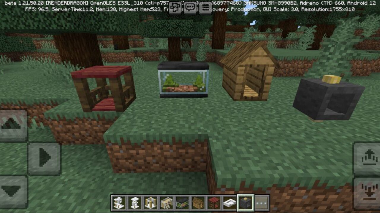 Use It from Pet Furniture Mod for Minecraft PE