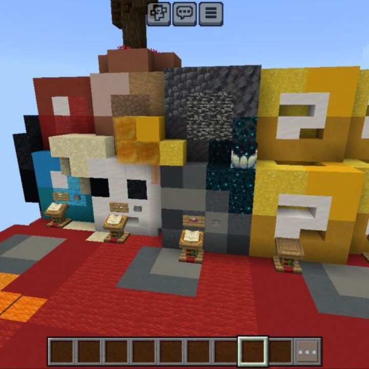 Block Battles Map for Minecraft PE