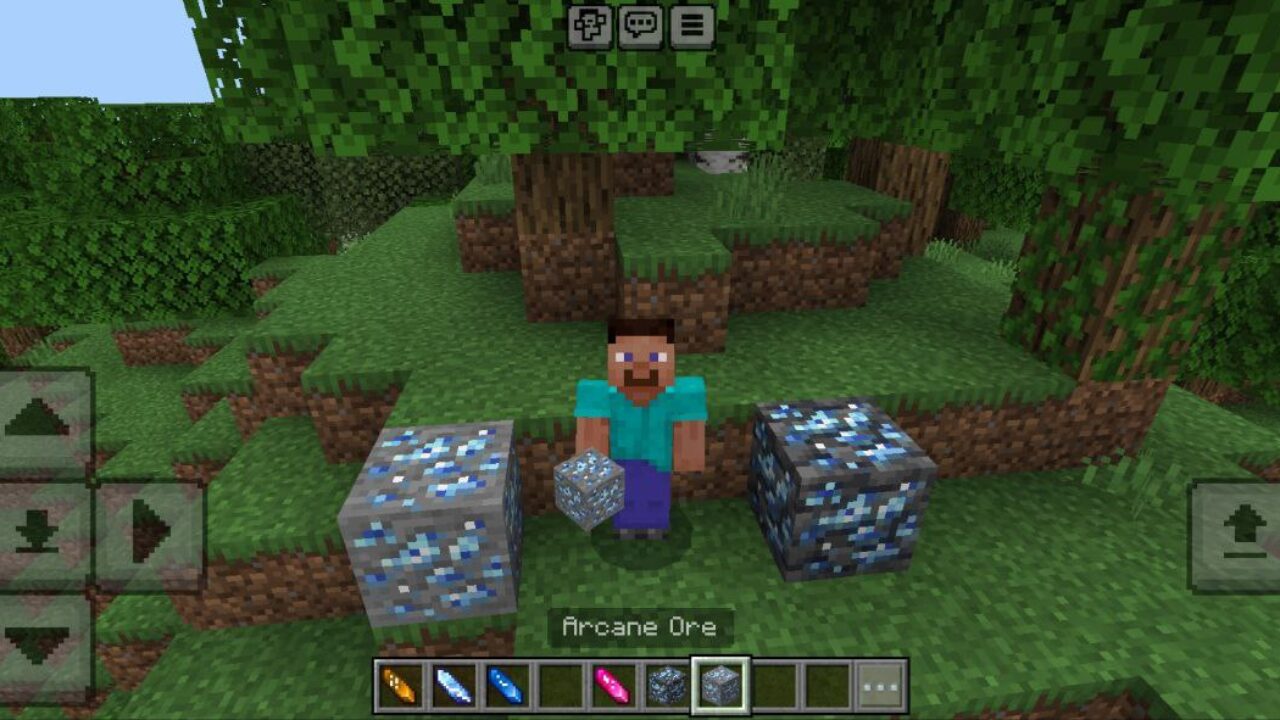 Blocks from Mythical Runes Mod for Minecraft PE