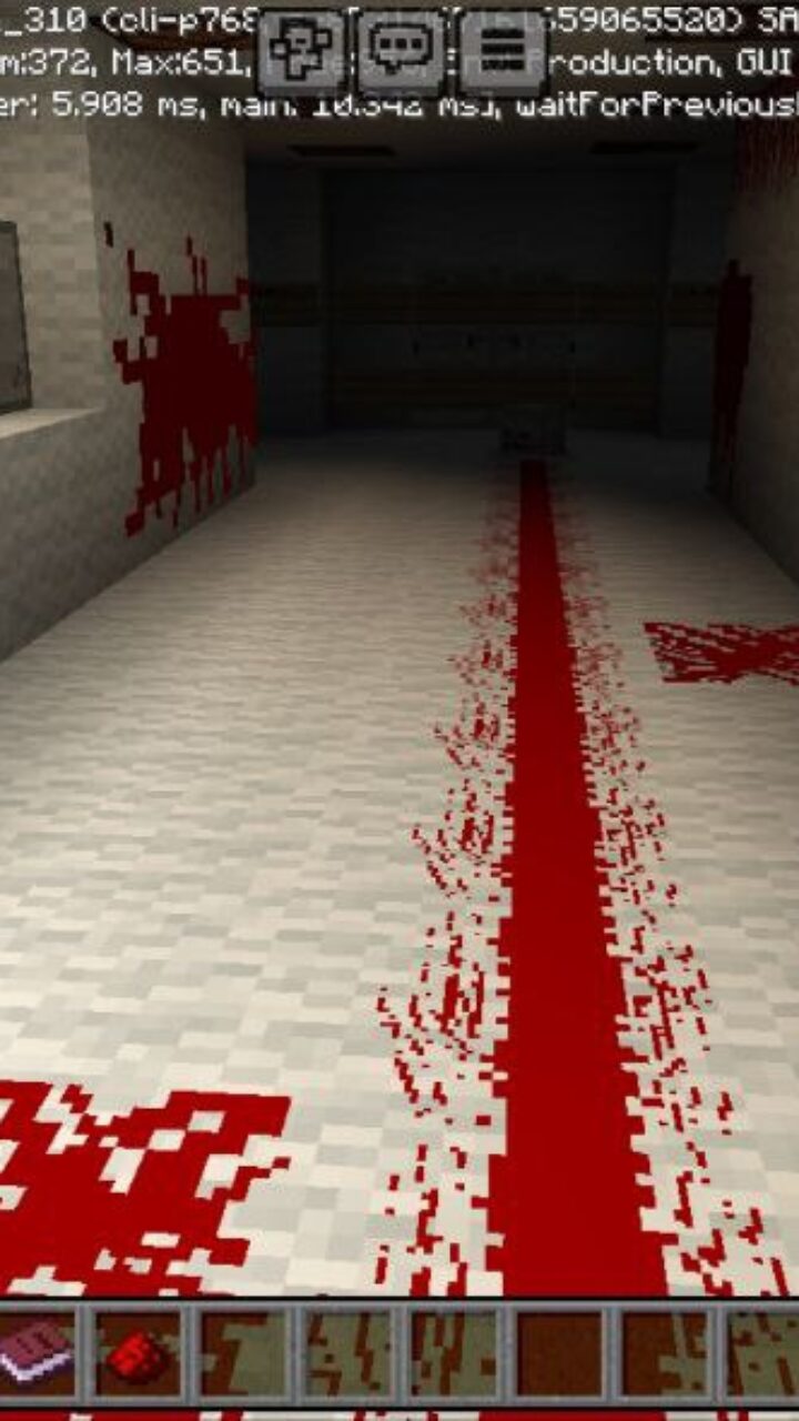 Blood from The Madman Map for Minecraft PE