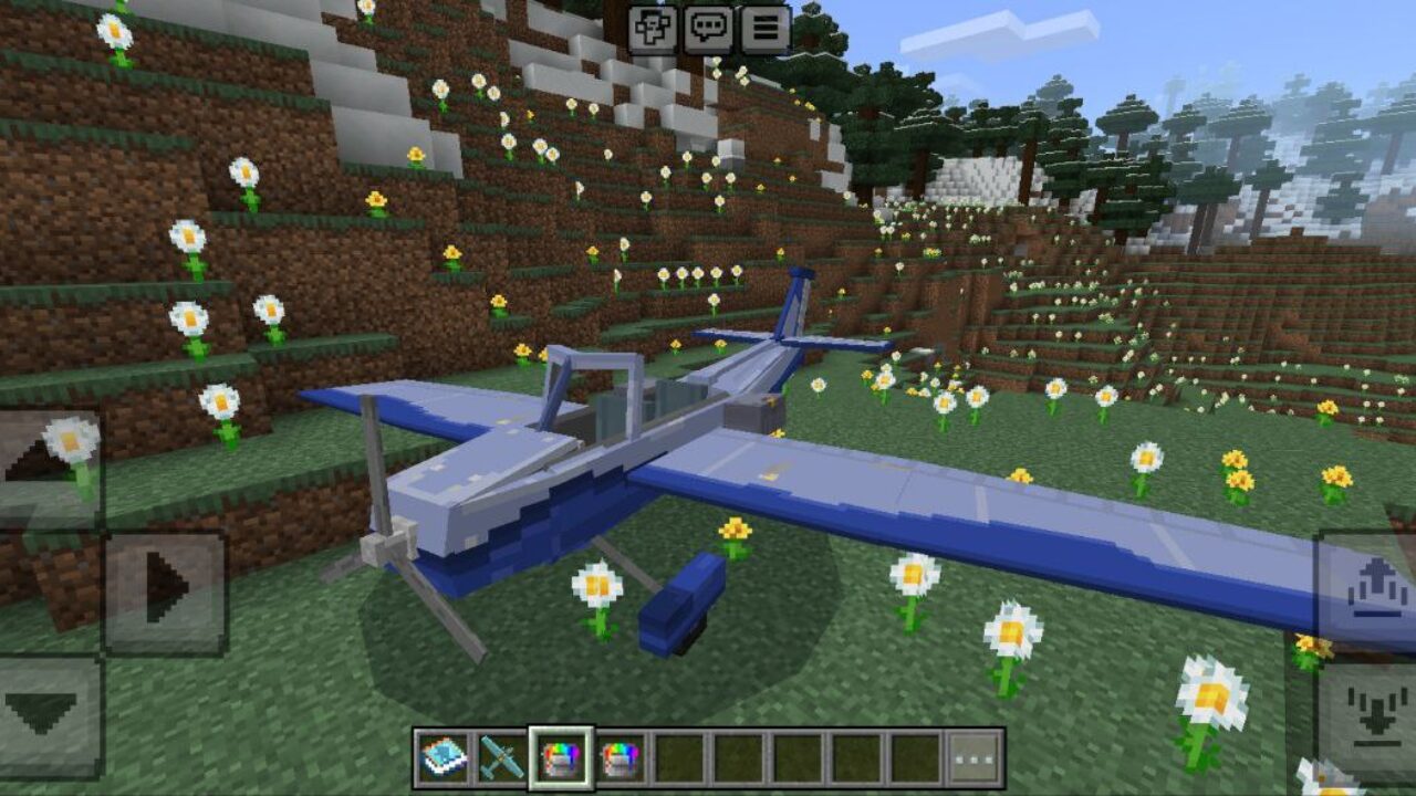 Blue from Planes Pro Mod for Minecraft PE