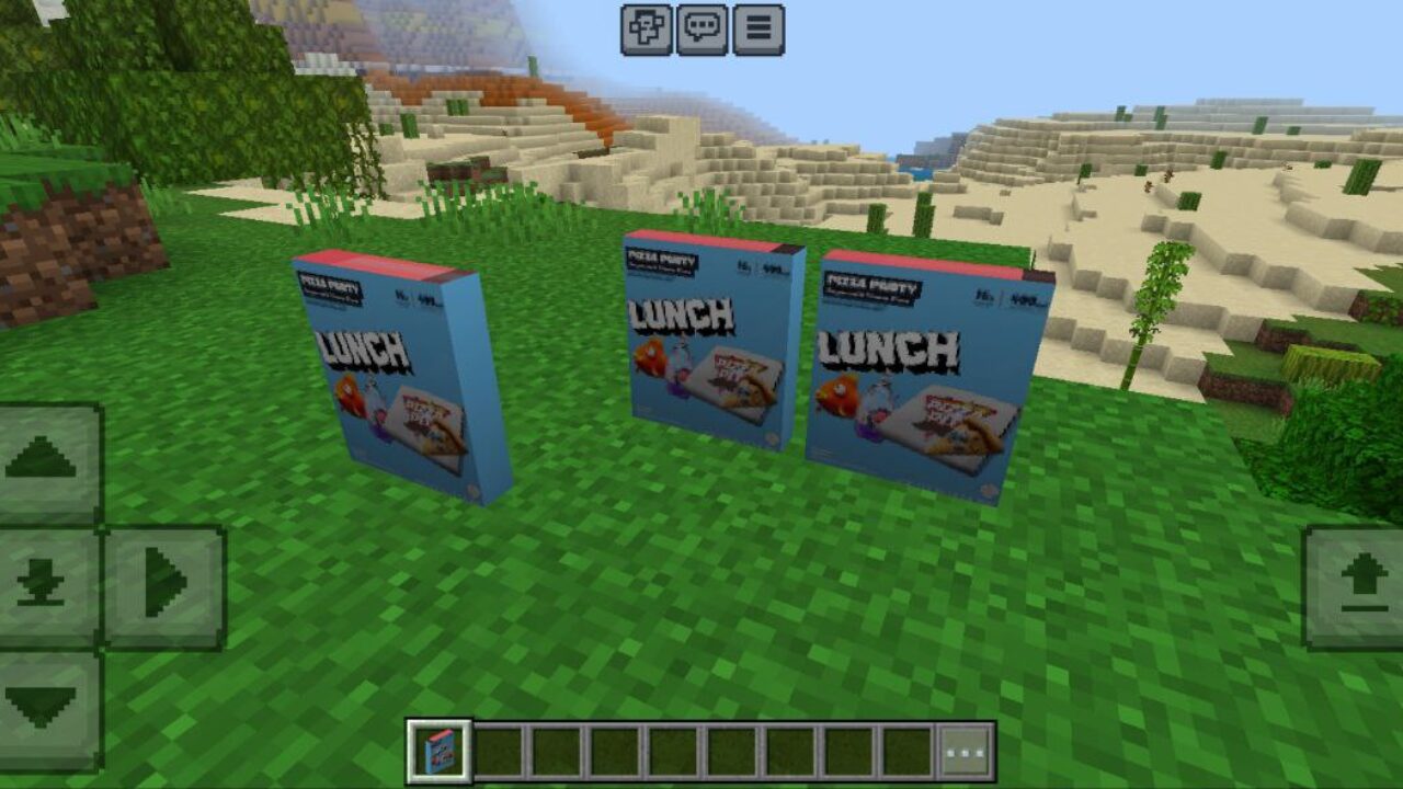 Boxes from Talk Tuah and Lunch Meme Mod for Minecraft PE