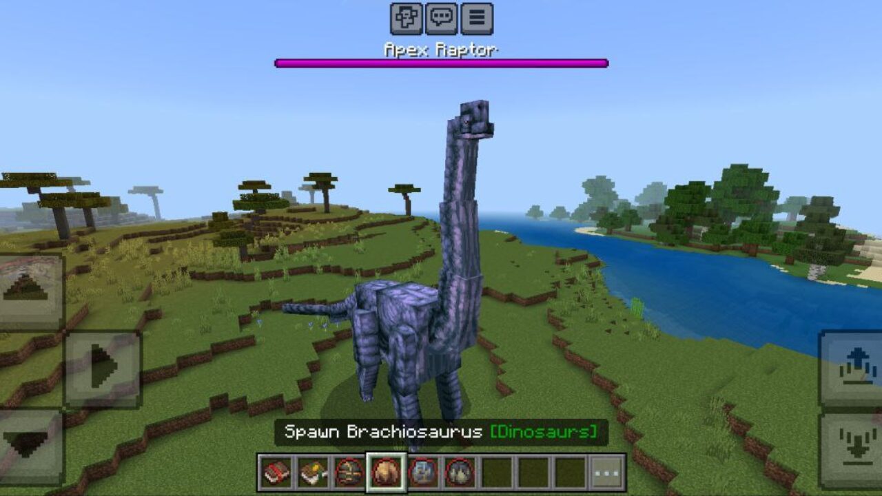 Brachiosaurus from Dinosaurs Mod for Minecraft PE