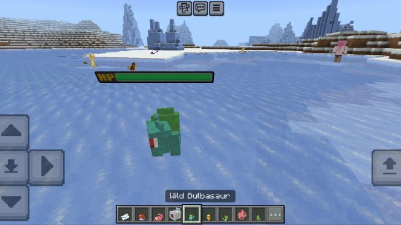 Bulbasaur from Craftmon Legacy Mod for Minecraft PE