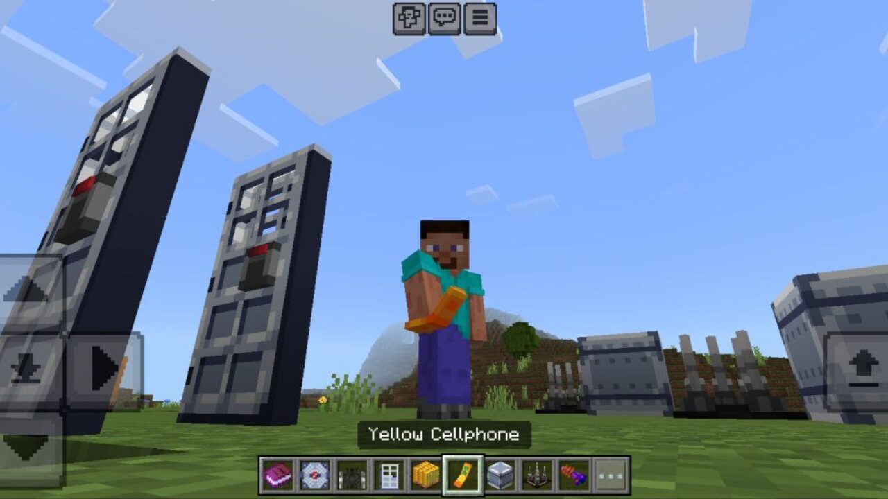 Cellphone from Secret Specialists Mod for Minecraft PE