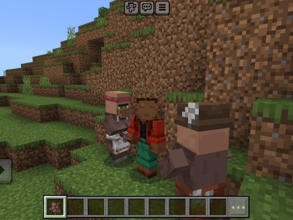 Chatty Villagers Mod for Minecraft PE