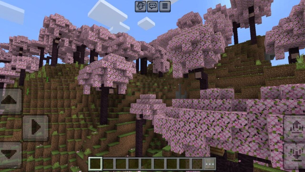 Cherry from More Tree Variants Mod for Minecraft PE