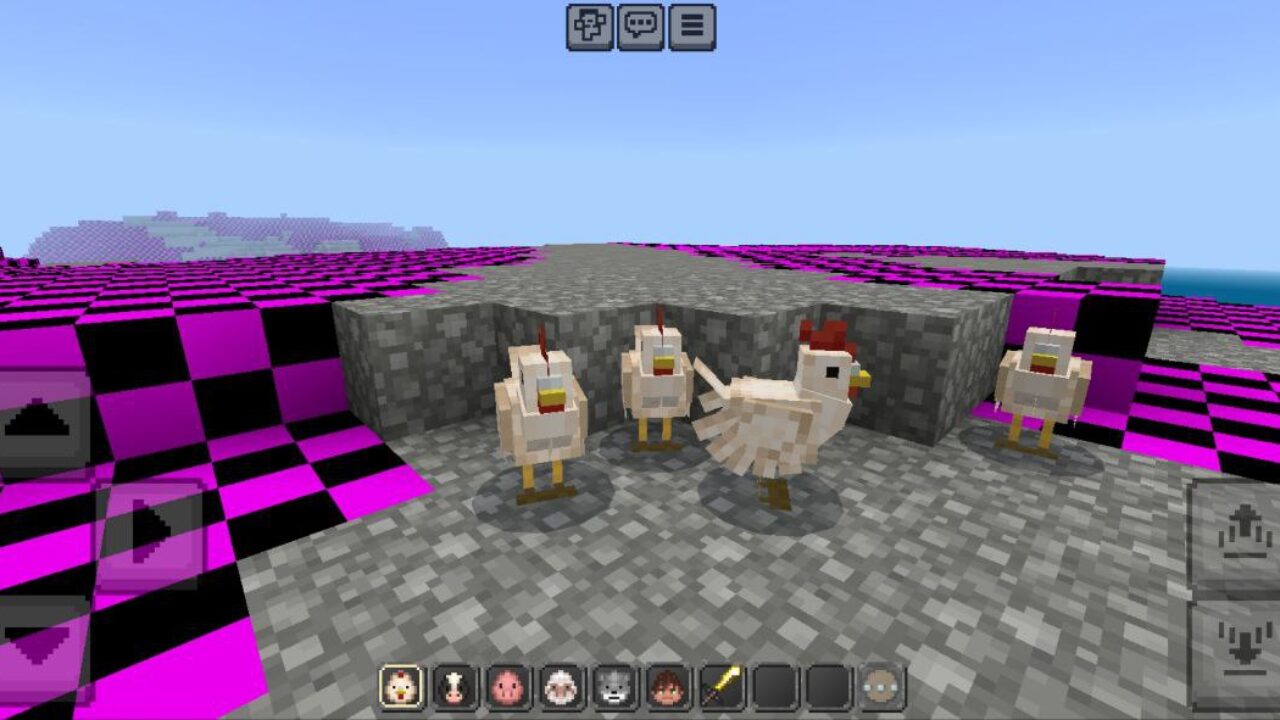 Chicken from Moonshard Texture Pack for Minecraft PE