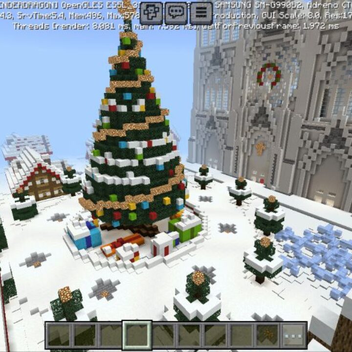 Christmas Map for Minecraft PE