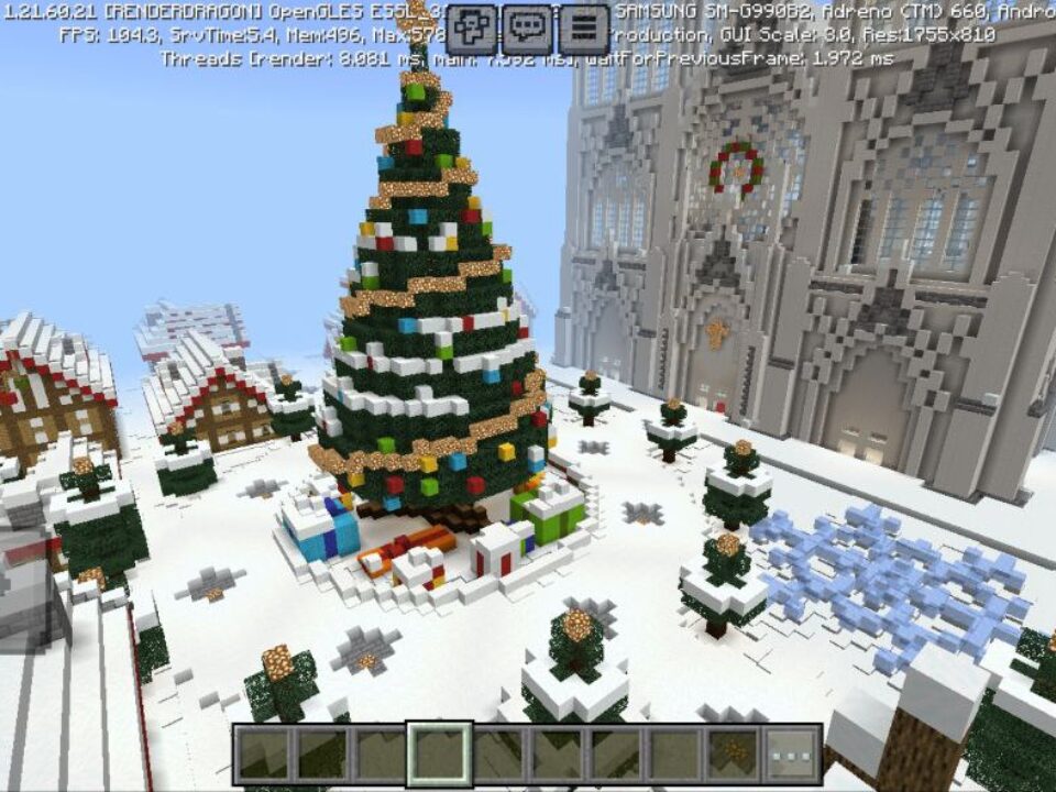 Christmas Map for Minecraft PE