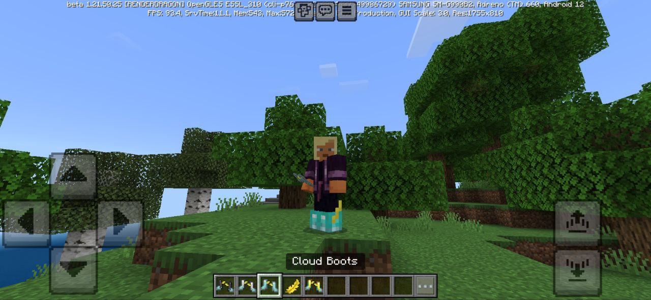 Download Cloud Boots Mod for Minecraft PE: Cloud Boots Mod for ...