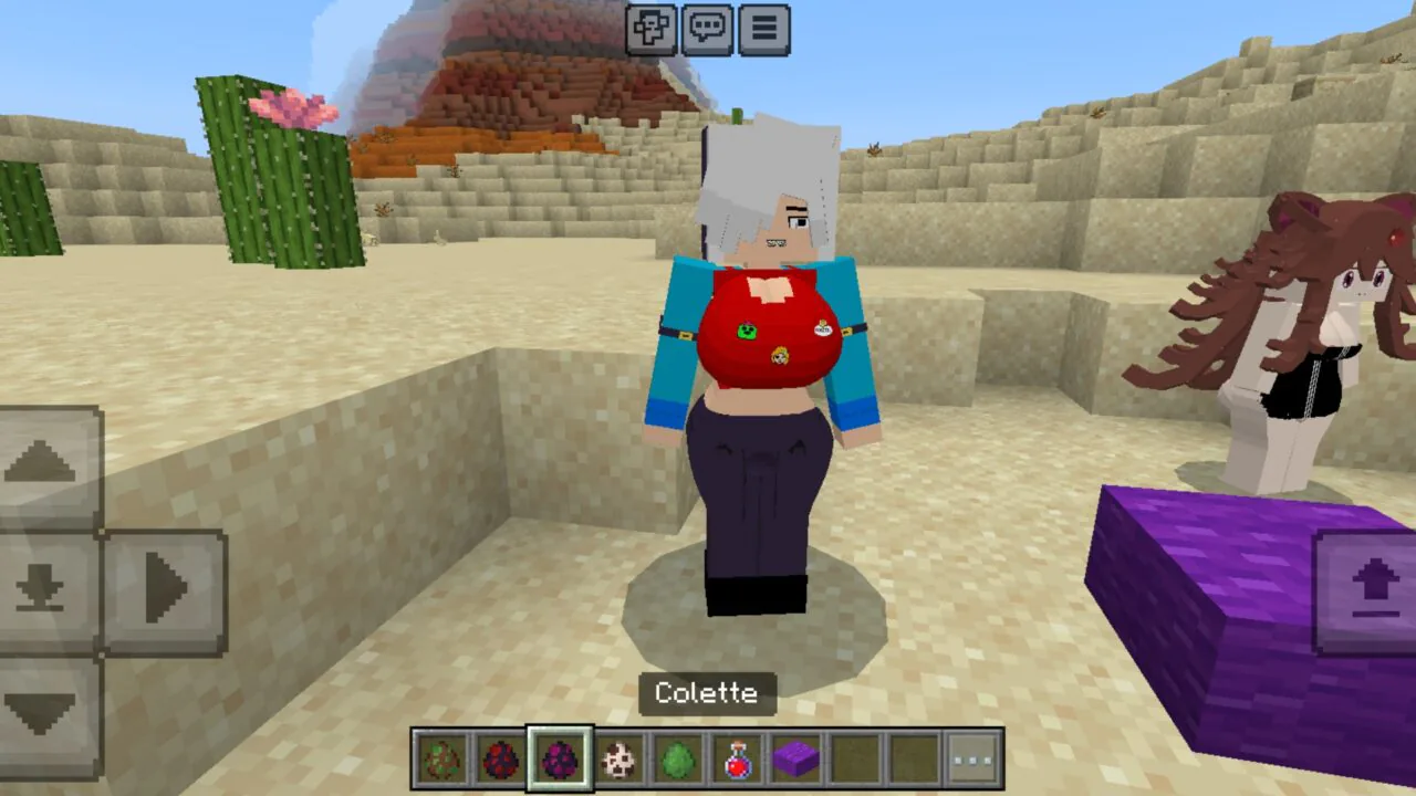 Colette from Jenny Mod for Minecraft PE