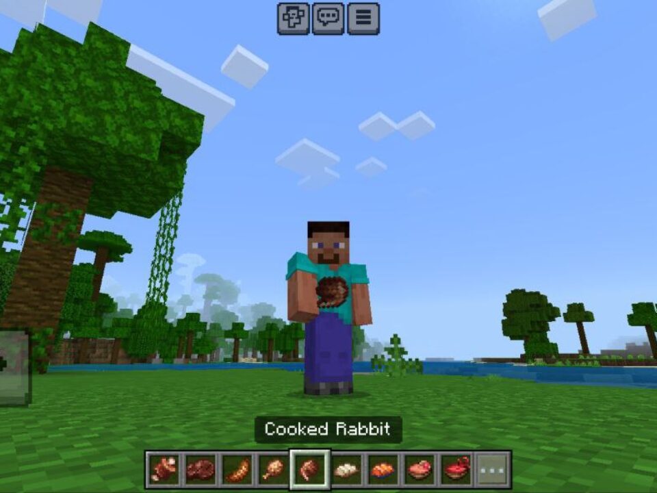 Crops and Meat Mod for Minecraft PE