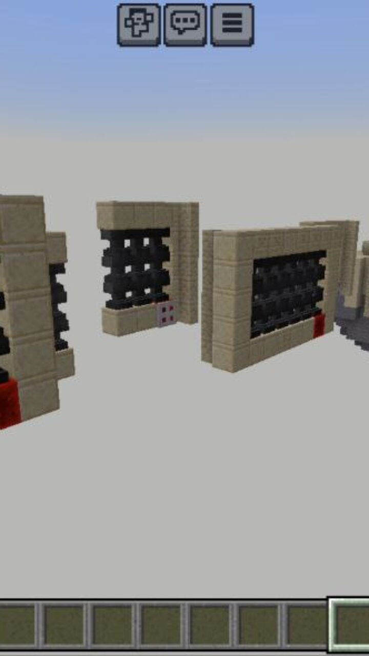 Details from Parkour Arena Map for Minecraft PE